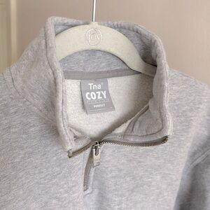 TNA 1/4 zip fleece - small_grey
